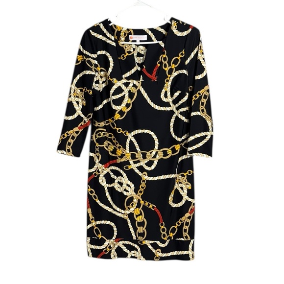 Jude Connally Emerson Dress Size XS‎ Jude Cloth Equestrian Old Money Rare Chains - Picture 2 of 7